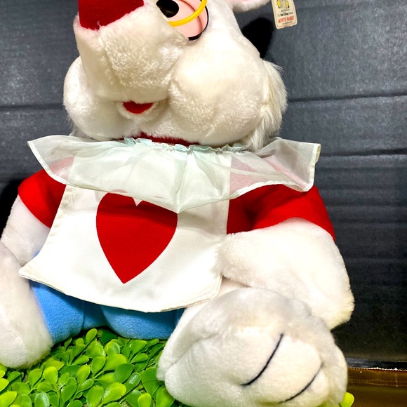 WALT DISNEY EXCLUSIVE NWT ALICE IN WONDERLAND VINTAGE WHITE RABBIT PLUSH 15” - Picture 12 of 16
